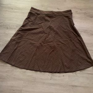 Brown skirt